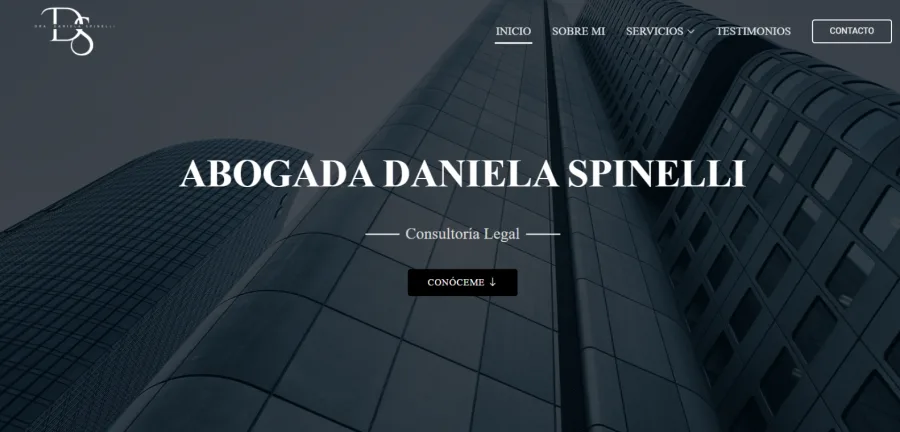 Sitio web de Danielaspinelliabogada