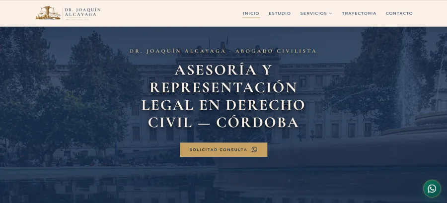 Sitio web de Joaquinalcayaga