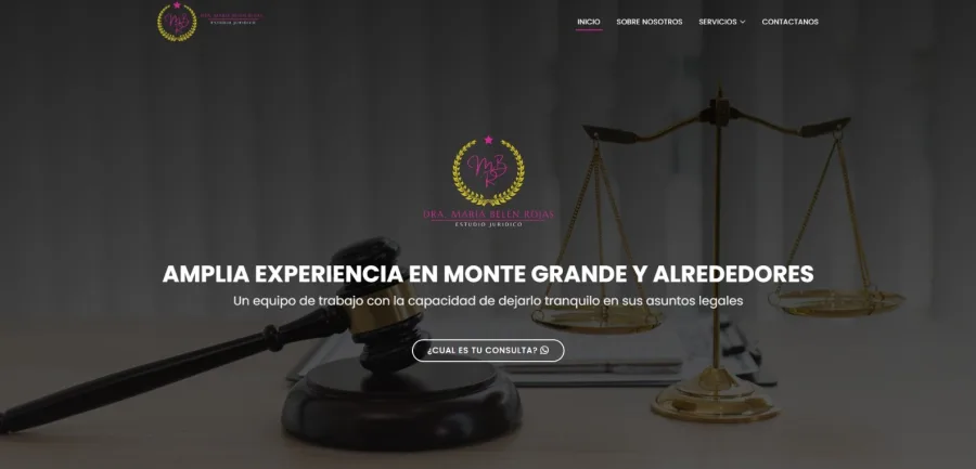 Sitio web de Mariabelenrojasabogada